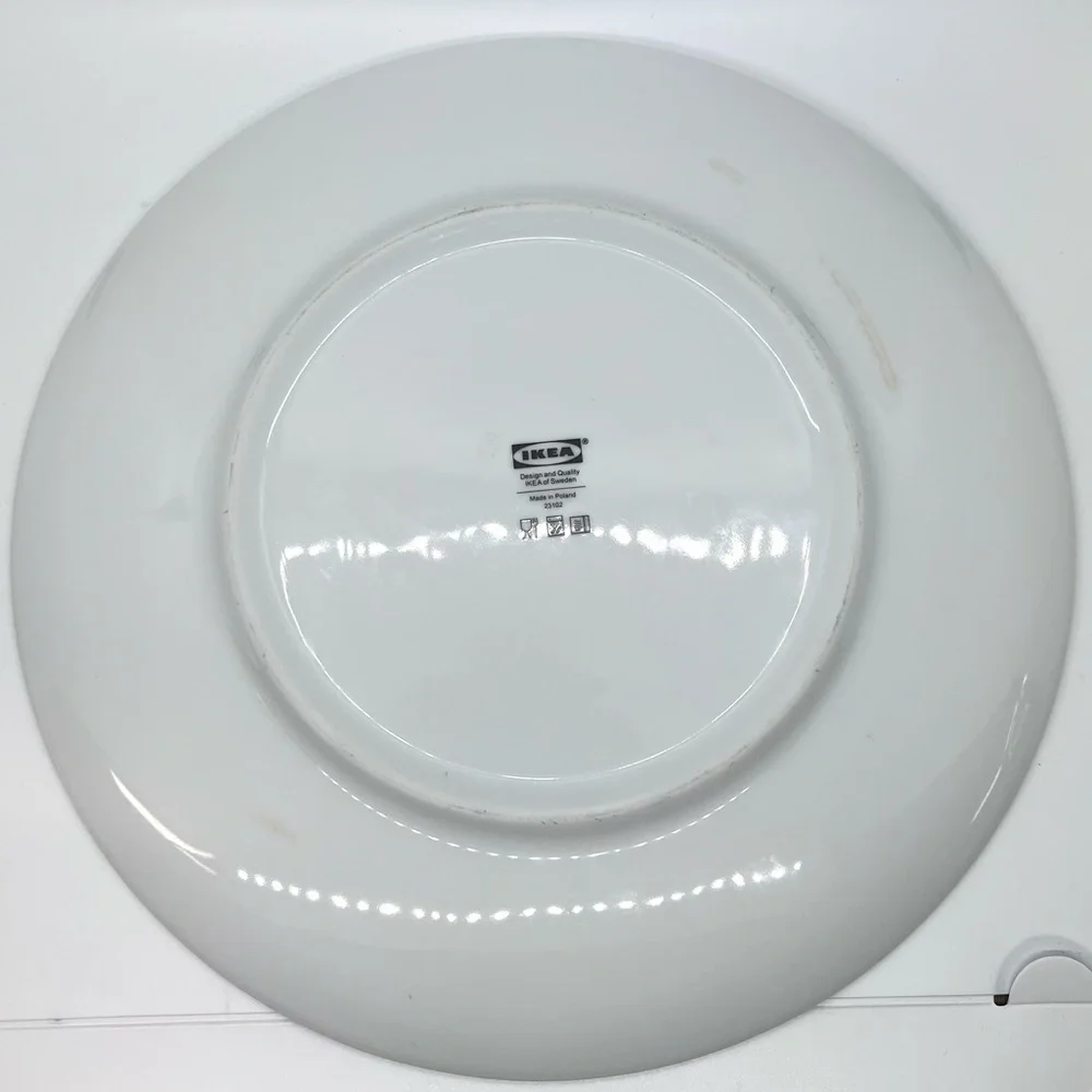 IKEA Dinner Plate 23102 Glodande Limited Edition Walter Van Beirendonck